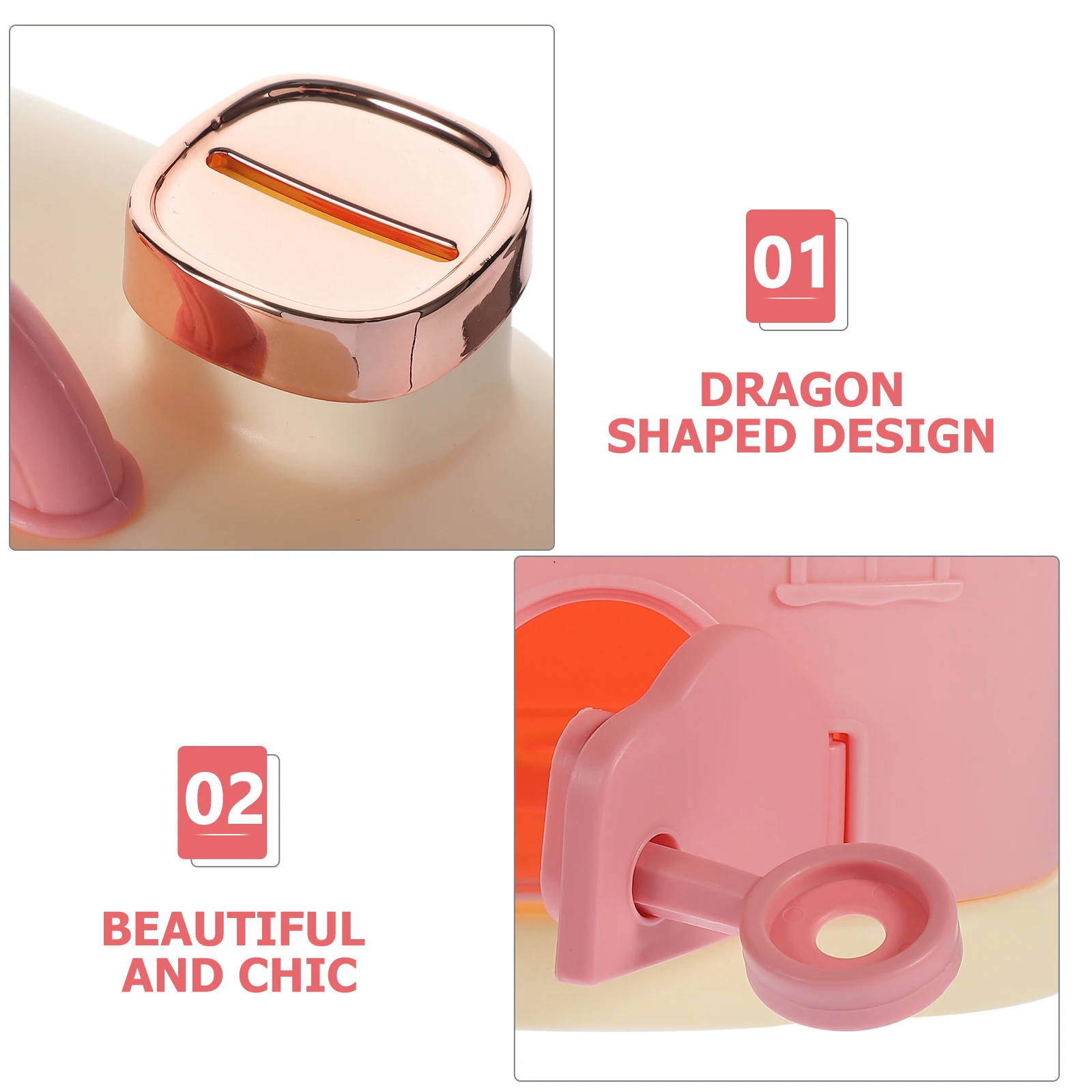 

Cute Cartoon Piggy -Shaped Coin Bank Cute Money Storage Box Saving Jar For Decorative Coin