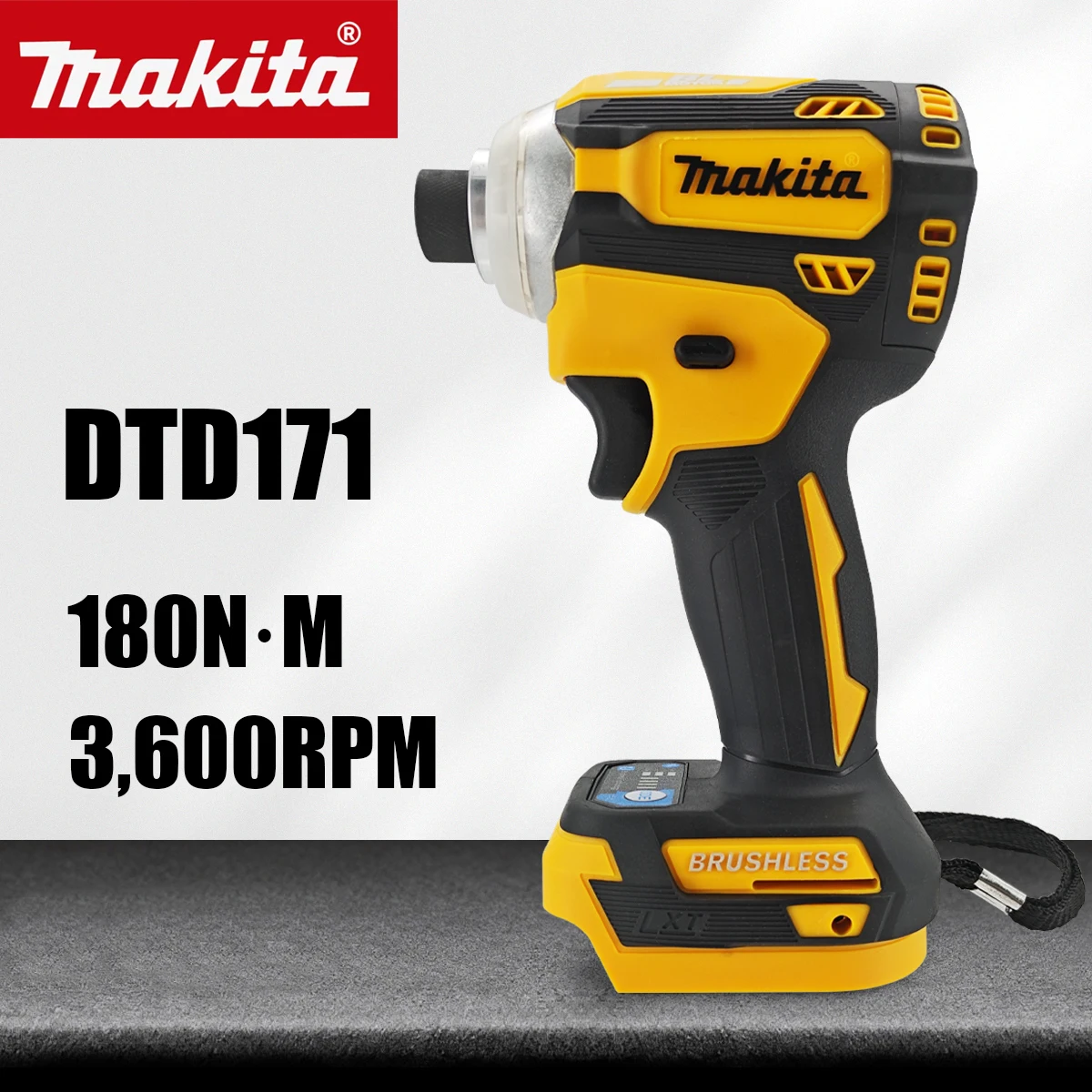 Makita Yellow DTD17…