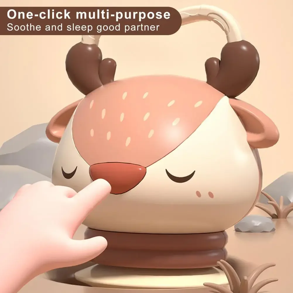 Juguete musical de acordeón para bebé, coche de animales de dibujos animados, instrumento de educación temprana colgante, música Vocal electrónica, juguetes calmantes, regalos para niños