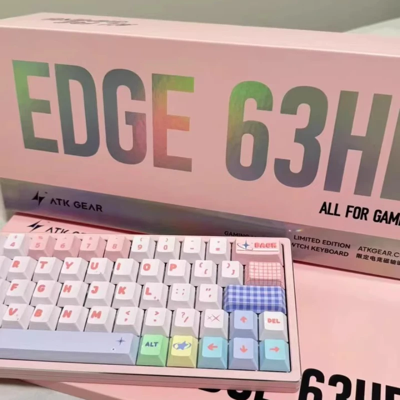 

ATK LEV Co-branded EDGE60HE 63HE Wired Magnetic Axis Keyboard Ergonomic Low Latency Laptop Accessories E-sports Gaming Keybaord
