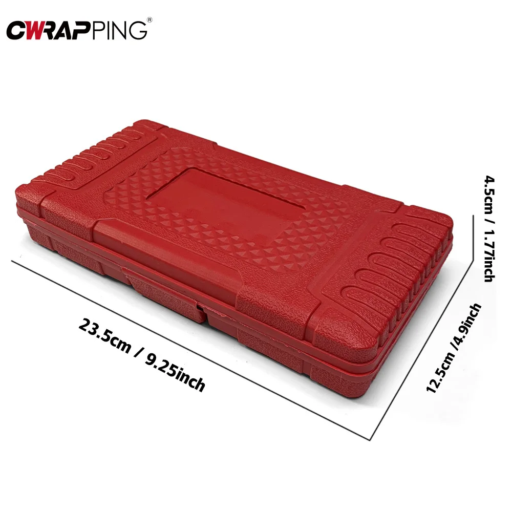 46pcs 1/4 Inch Drive Socket Ratchet Wrench Set Complete Car Repair Tools Set for Car Bike Motorcycle Maintenance Mechanic Tools