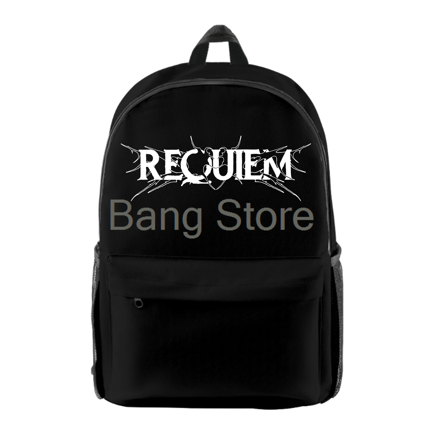 حقيبة ظهر Keshi Requiem Spikes للنساء والرجال حقيبة كتف كاجوال ملابس الشارع الشهير Daypack حقائب سفر للجنسين