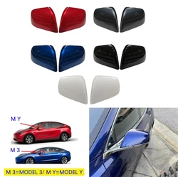 For Tesla Model 3 Model Y Car Accessories Rearview Mirror Cover Reverse Mirror Housing Reverse Mirror Shell