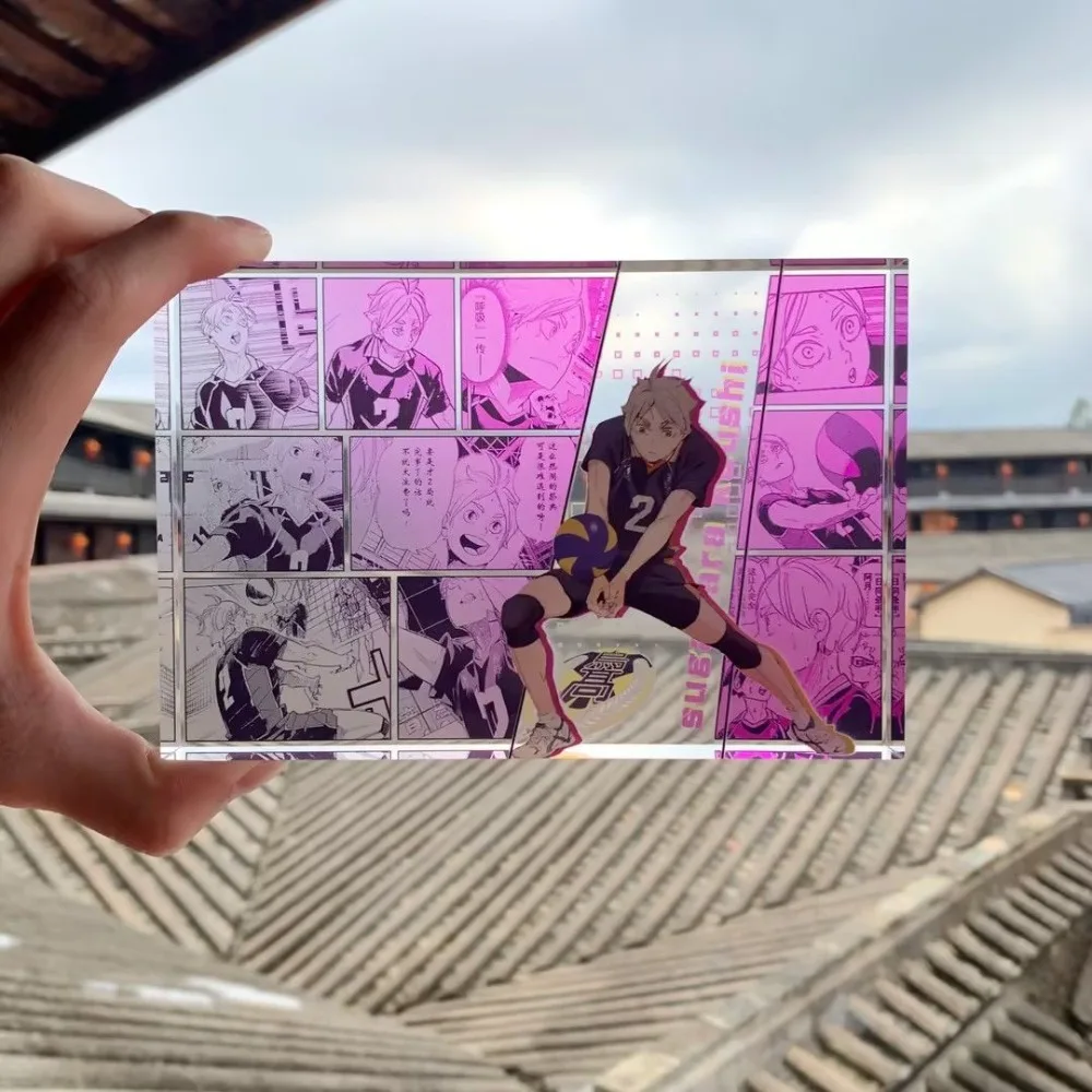 Jujutsu Kaisen 아크릴 벽돌 Gojo Satoru Geto Suguru 애니메이션 주변기기 패션 고화질 잘 조명된 데스크탑 Ornamen