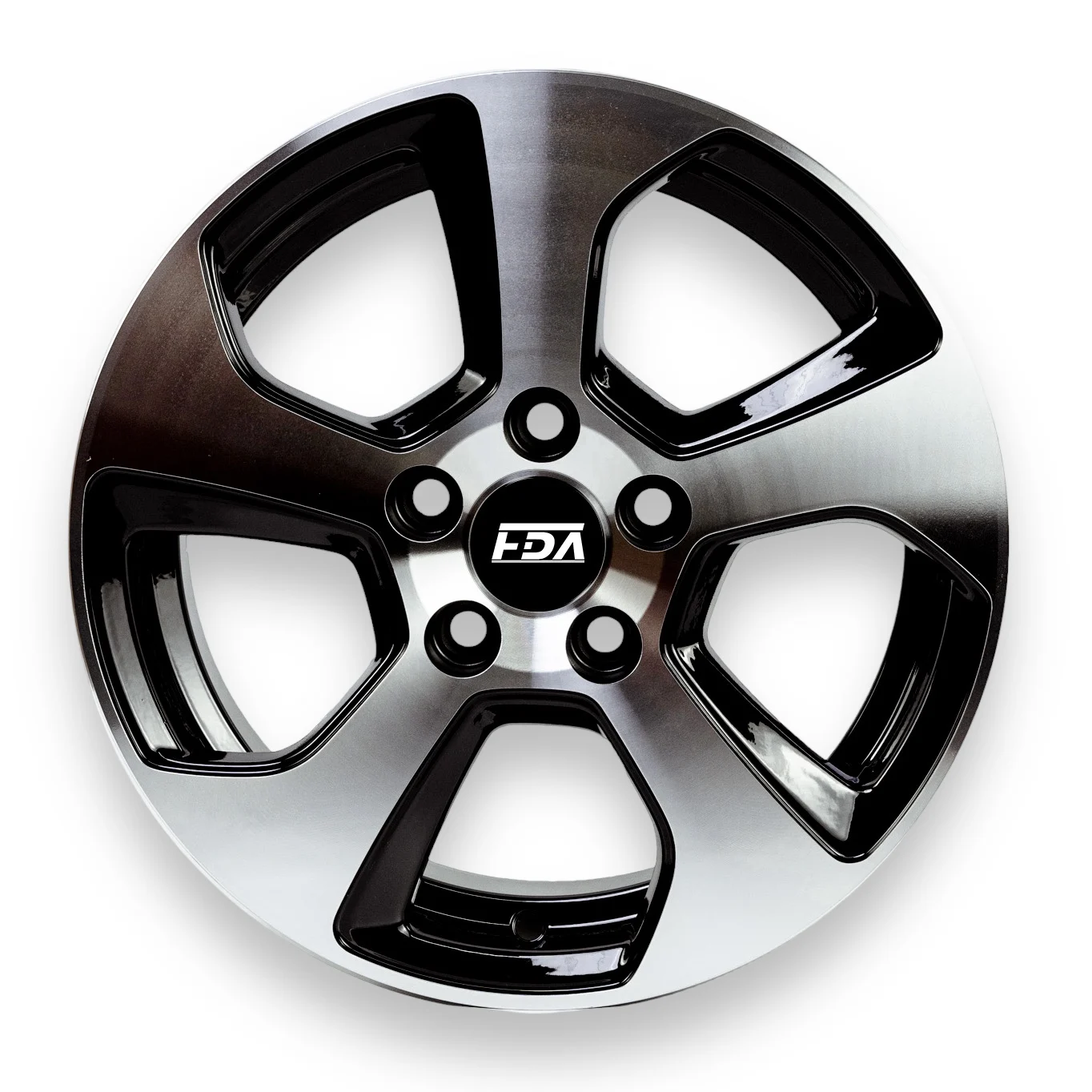 4 5 Lug Aluminum Alloy Economy Car Wheel Rims 14 15 16 Inch PCD4x100 Aftermarket Replacement Auto Wheels