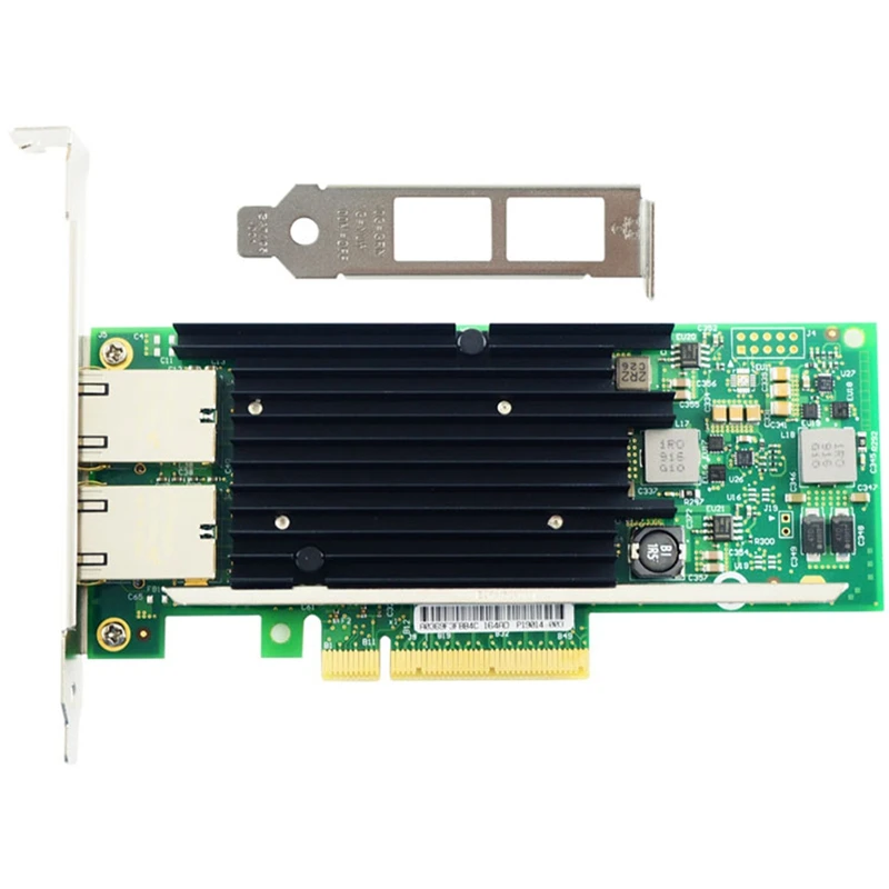 

Hot High Performance NIC X540-T2 With X540 Chipset 10Gbs, RJ45 Dualport PCI-Ex8 Server Desktop Network Card