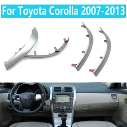 For Toyota Corolla 2007 2008 2009 2010 2011 2012 2013 Car Middle Central Dashboard Trim Cover Strip Car Accessories