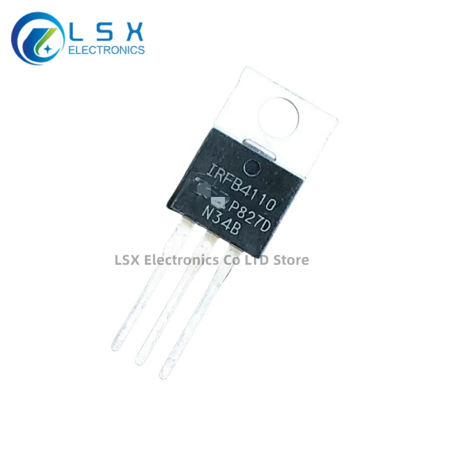 New Original 10PCS/Lot IRFB4110 IRFB4110G IRFB4110PBF OR IRFB4115 IRFB4115G IRFB4115PBF TO-220 180A 100V Power MOSFET Transistor