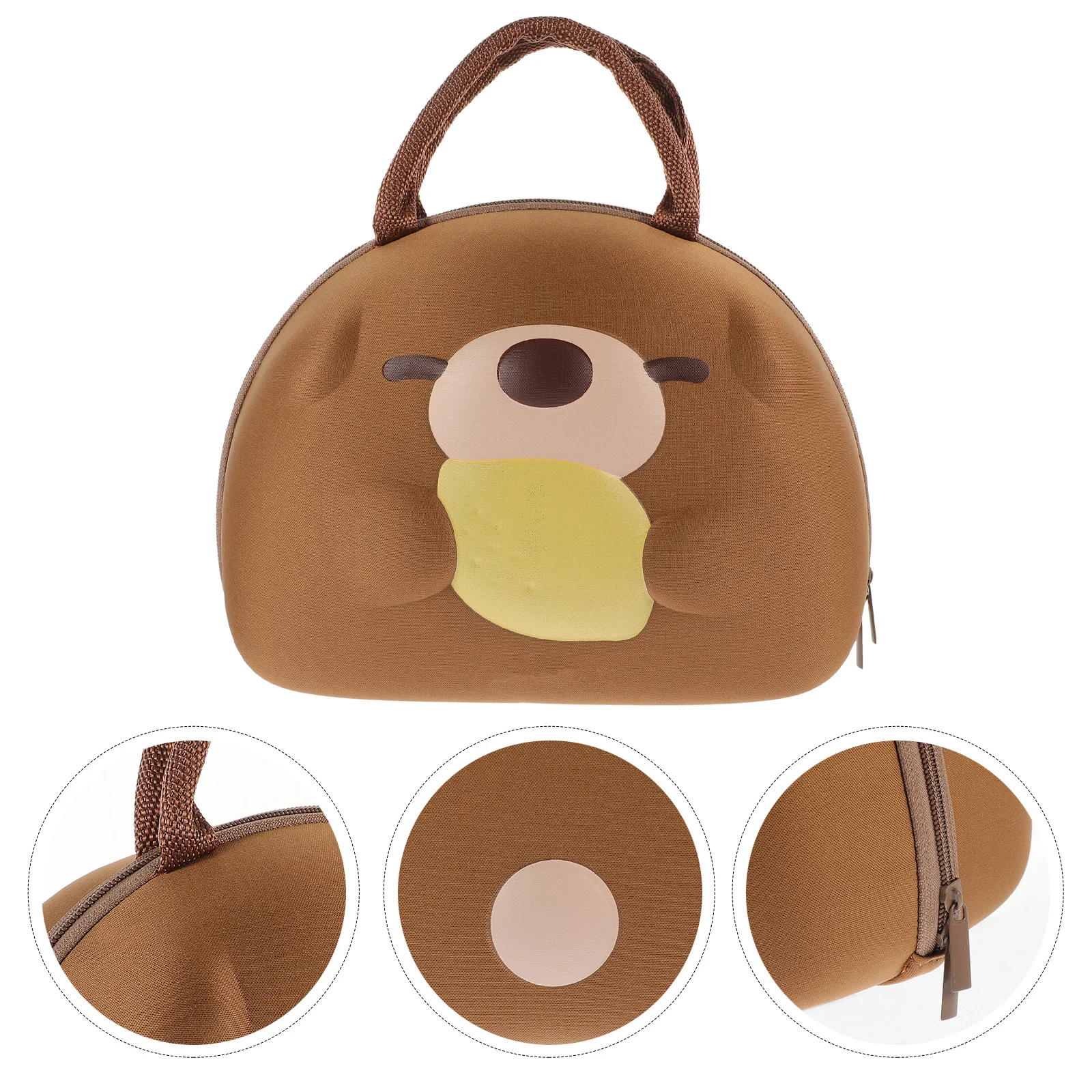 

1pc Insulated Lunch Bag Large Capacity Thermal Bento Handbag Reusable Portable Cooler Tote For Work Outdoor Eva Material Heat