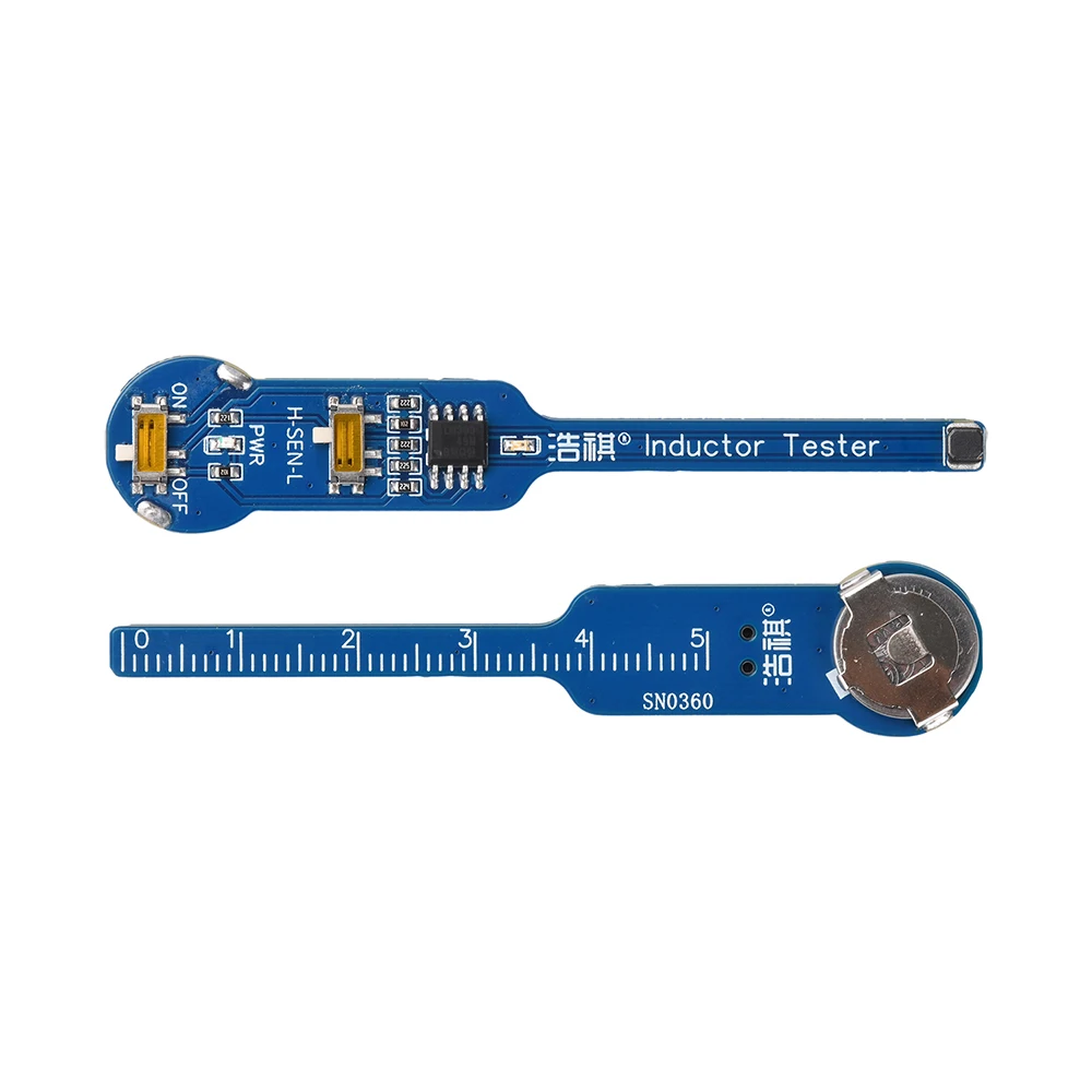 Electromagnetic Induction Tester Capacitor Inductance Detector Mainboard Coil Troubleshooter for Mobile Phone Repair with CR1220