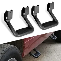 1 paio Ford/Toyota/Chevrolet/Dodge Pickup pedali Pickup in alluminio per auto pedane laterali per camion Bar staffe antiscivolo