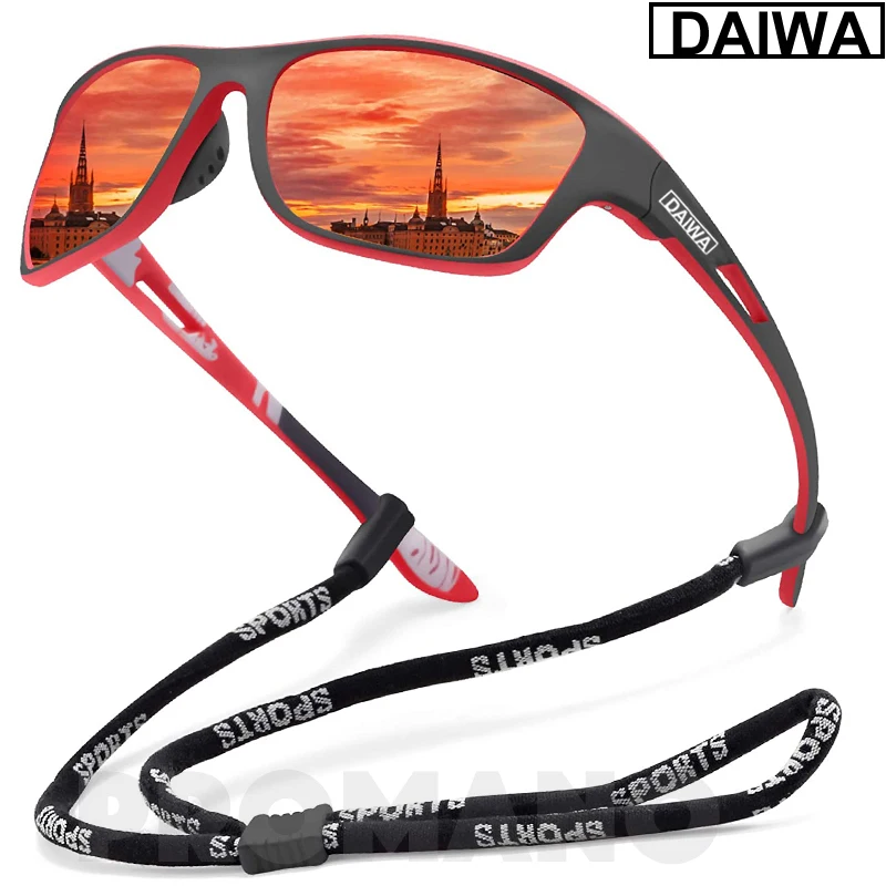 Dalwa Polarisierte Angeln Sonnenbrille Herren Driving Shades Männliche Sonnenbrille Wandern Klassische UV400 Brillen 7