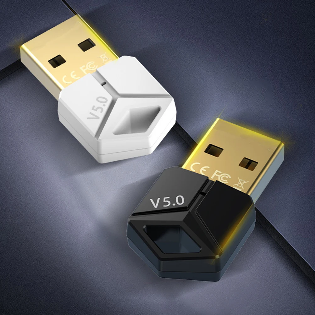 

Adapter USB Wireless Audio Adapter for Headphones Cordless ABS Automatic Pairing Speaker Printer Gaming Fast Stable