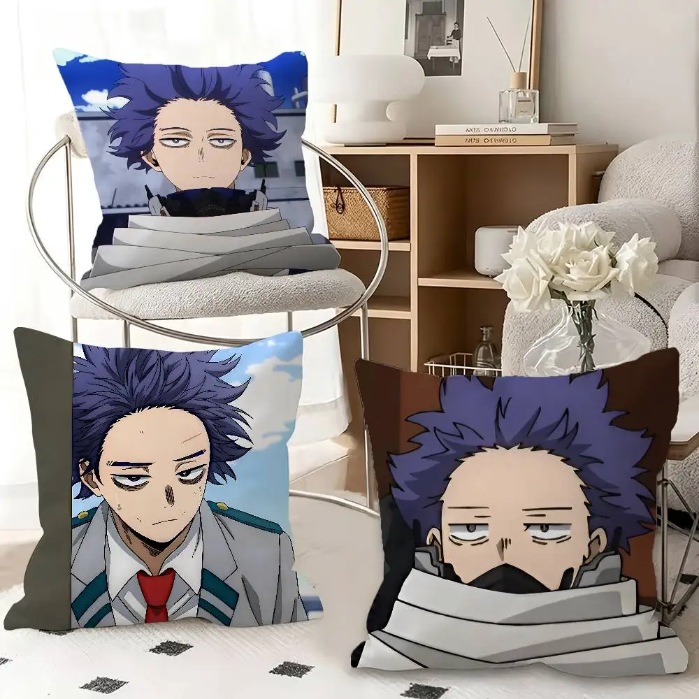 1pc Hitoshi Shinso My Hero Academia Pillow Case Fashion Square Pillowcase Bedroom Sofa Room Ins Decoration Leisure
