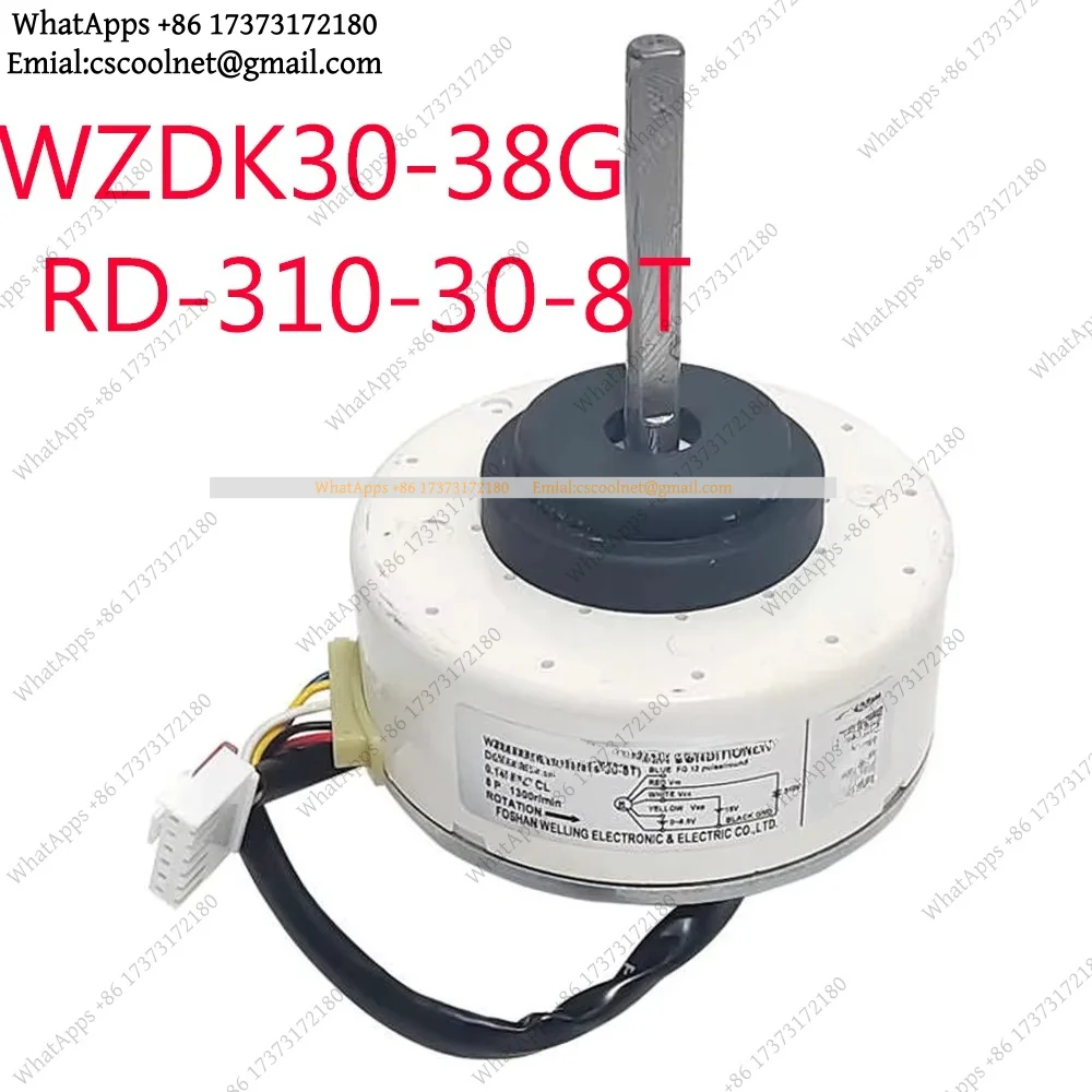 JS01 Midea AC Indoor Fan Motor WZDK30-38G RD-310-30-8T 30W DC Brushless Blower Replacement Parts