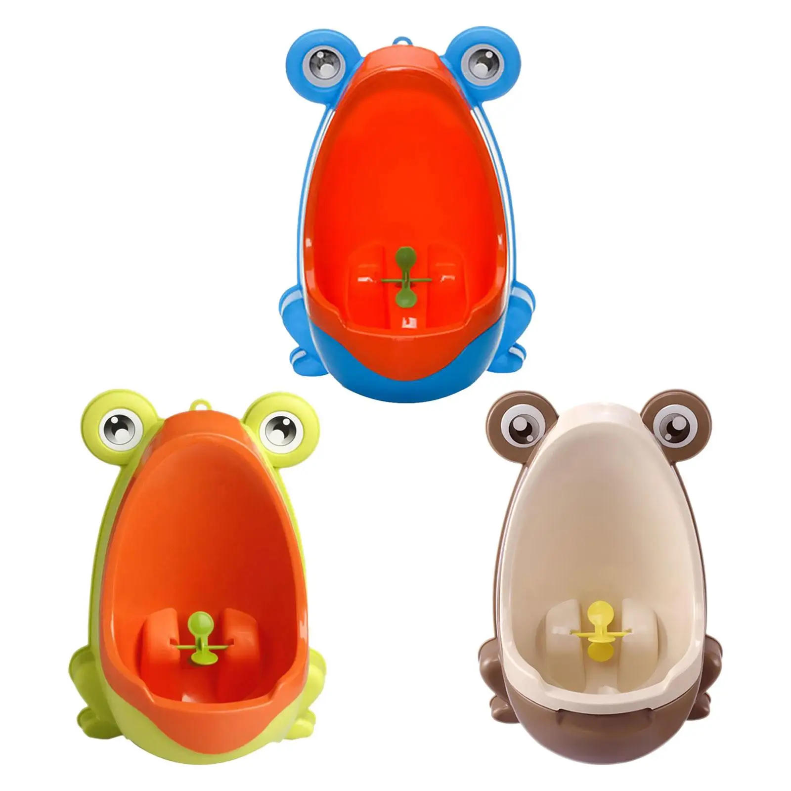 Cartton Frog-Urinoir debout mural portable pour garçon, toilette d'entraînement