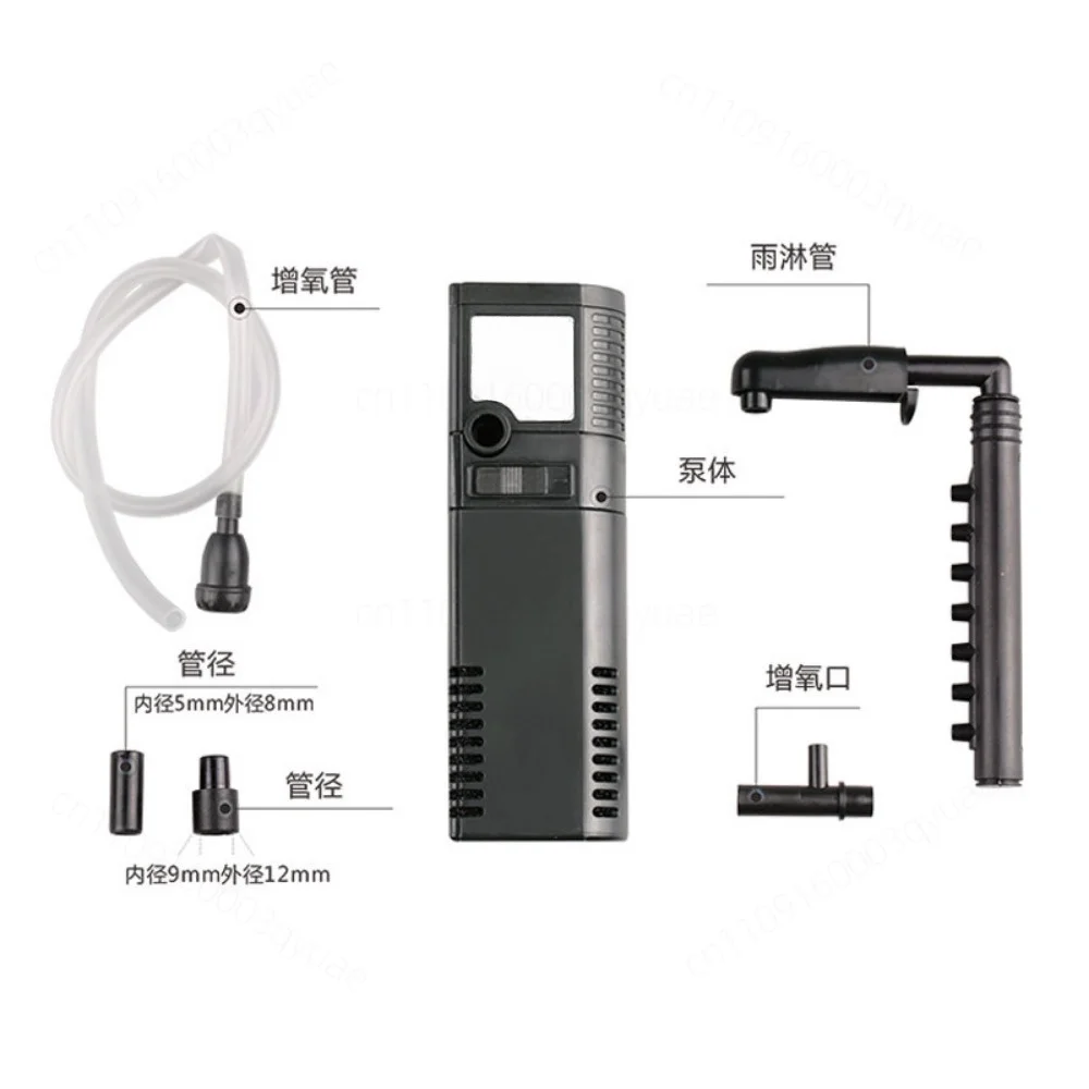 3 In 1 Multi-function Submersible Aquarium Filter Pump For HJ-111B Series Fish Tank Built-in Water Pump - view 5