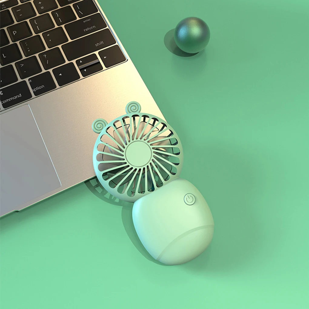 Creative USB Fan With Separate Base For Desktop Or Handheld USB Charging Mini Fan Handheld Fan