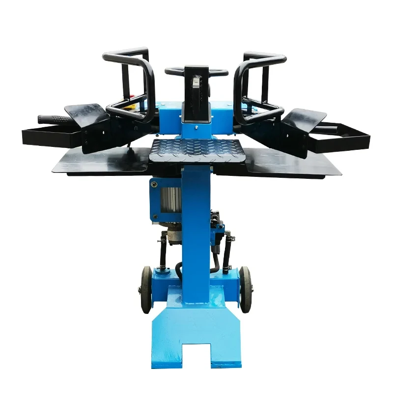 6Ton 8Ton 10Ton Vertical Electric Hydraulic Wood Sp Forestry Hinery Kinetic Tractor Log Sp Hine