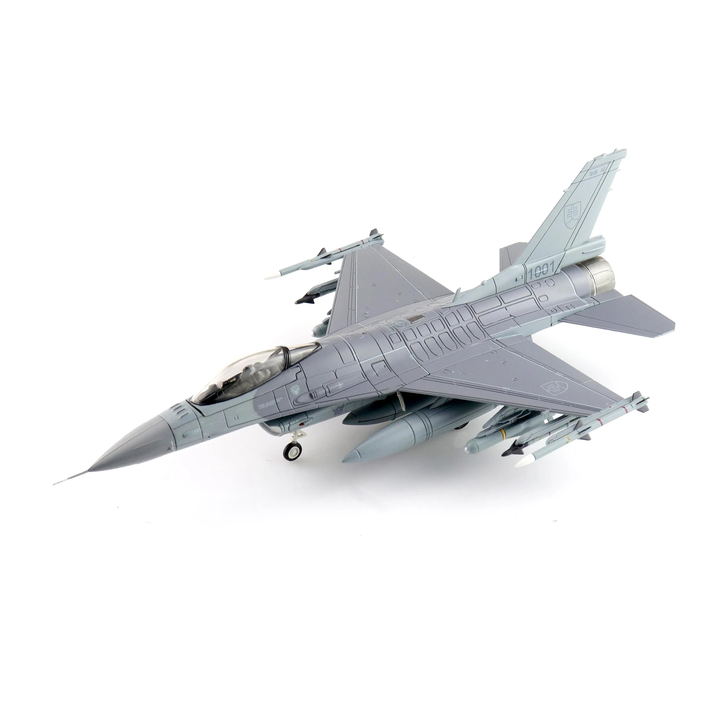 

HA38048 1:72 F16 fighter model Block70 single seat 1001 # (Slovakia 2024) Alloy Collection Model