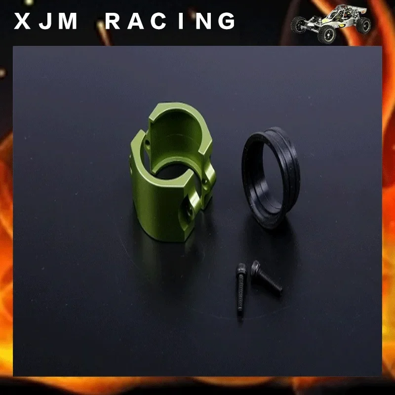 Braçadeira de metal cnc para carro rc 1/5, tubo de escape para peças de caminhão hpi baja 5b 5t 5sc rovan kingmotor rofun