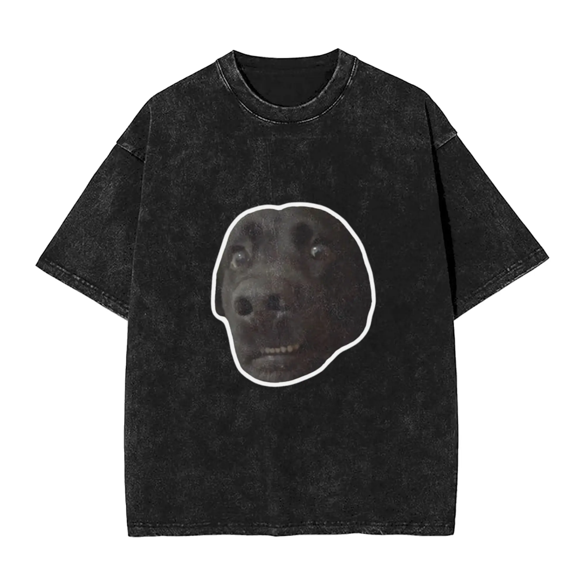 MEME - What Just Happened Dog Classic Comfort A Vintage Oversized Cotton Unisex T-Shirts