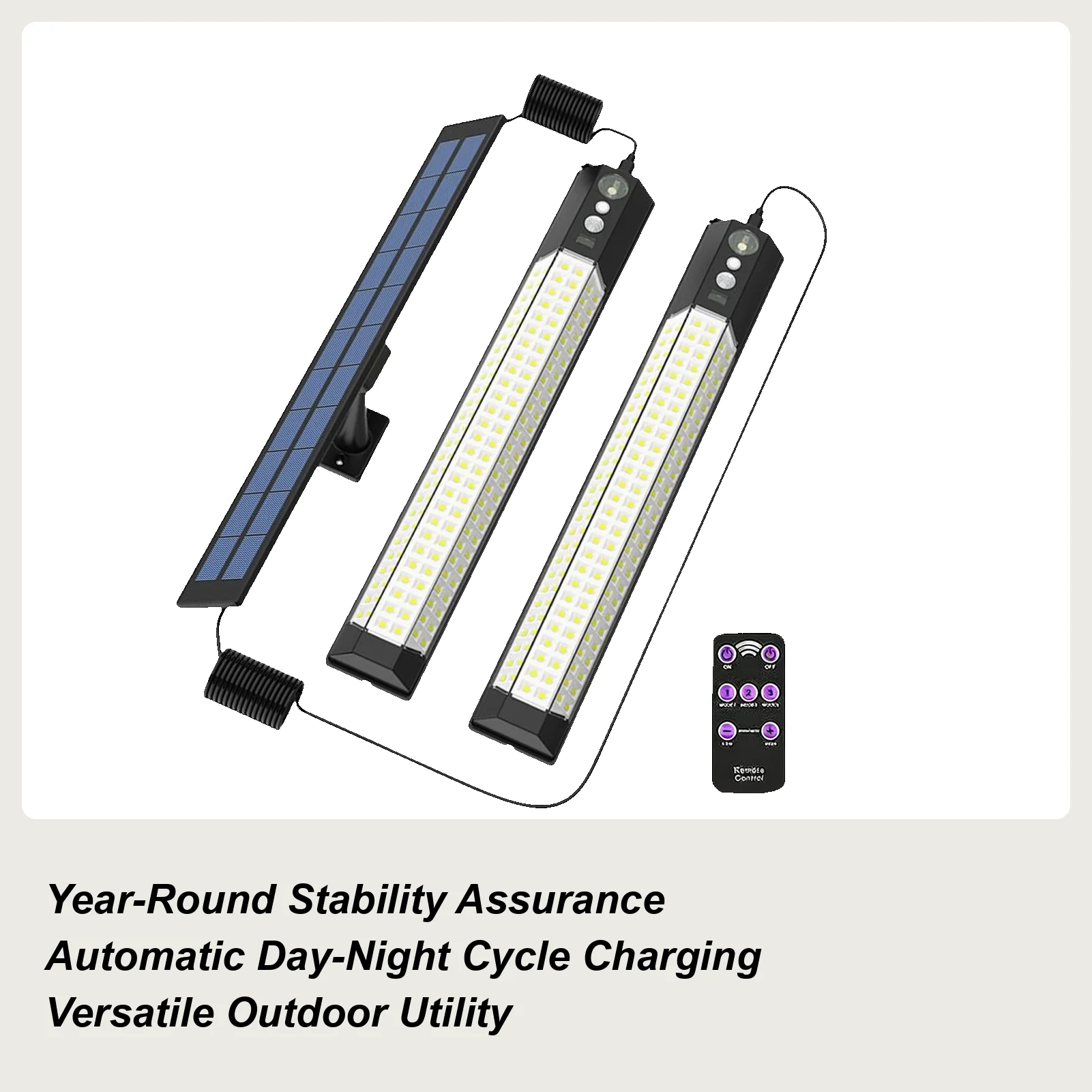 

Solar Outdoor Wall Lights 3 Modes Waterproof Solar Lamp With Remote Bright Wall Pendant Light For Landscape Pathway Outdoor