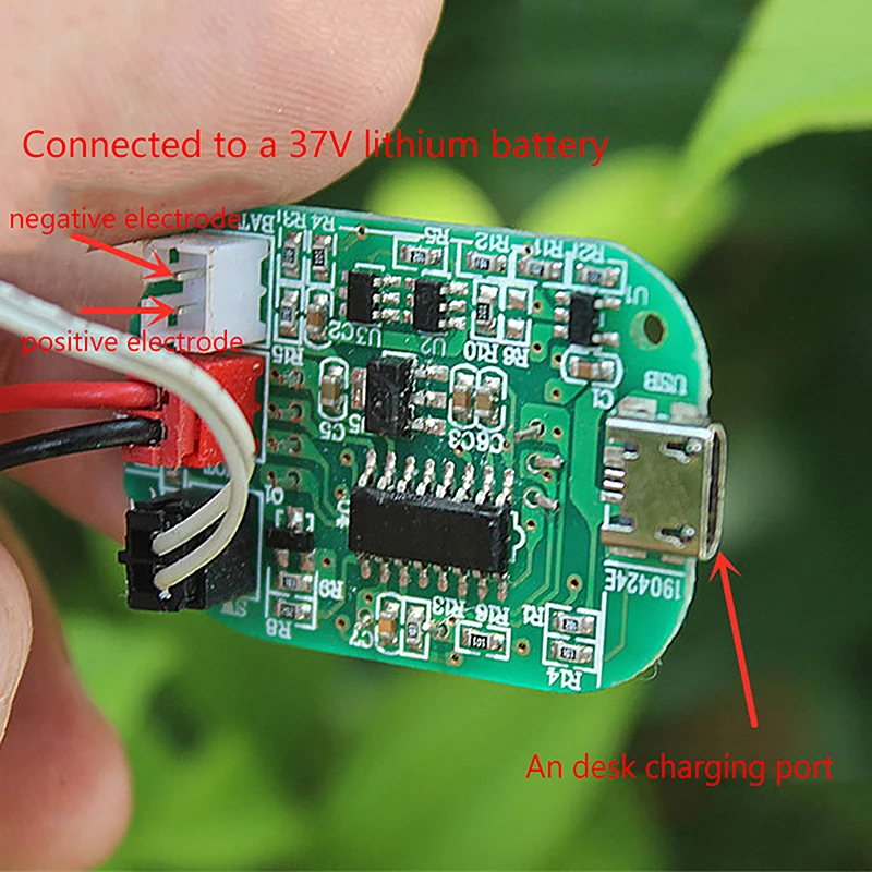 1Pcs Motor Circuit Board with Display Screen Motherboard Circuit Board Type-c Interface DIY Electronic Accessories