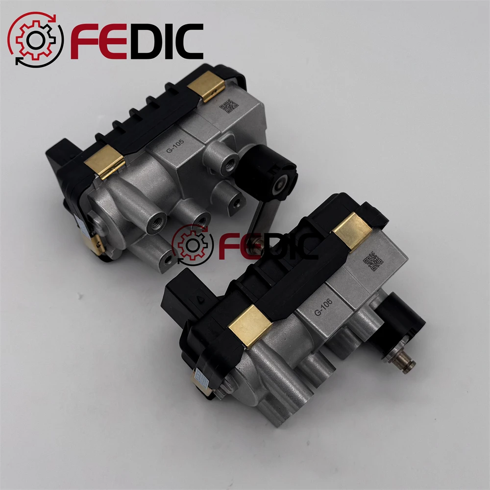G-105 G-106 712120 6NW 008 412 703672 703673 Turbo wastegate for BMW 740D E38 180 Kw M64D Twin Turbocharger actuator