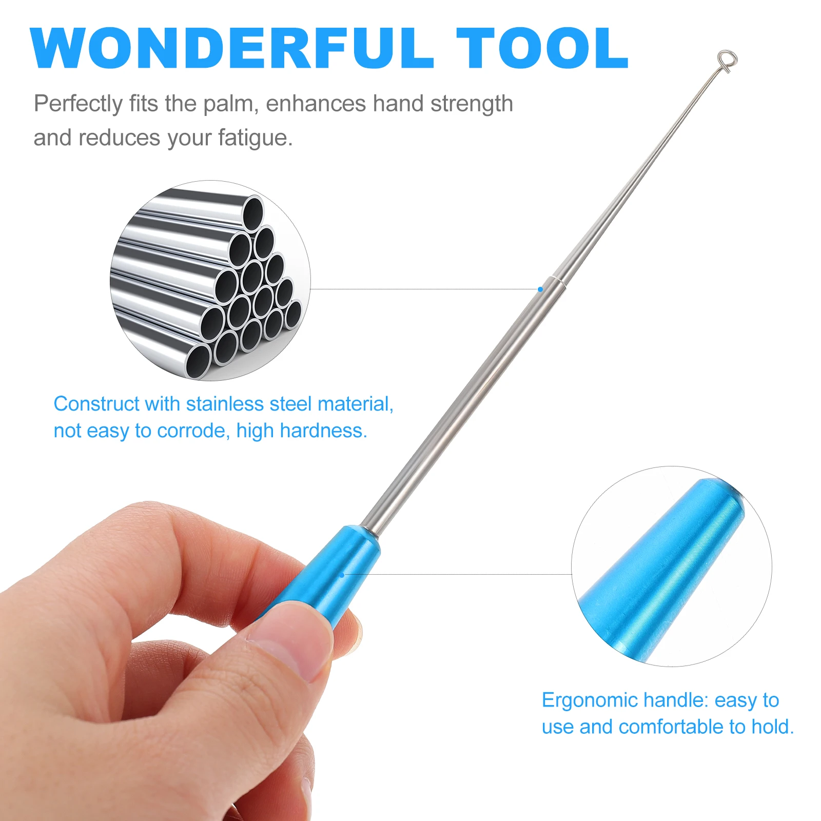 

2 Pcs Blind Decoupler Fishing Hook Unhooker Tool Removal Tools Stainless Steel Fishhook Remover Hooks