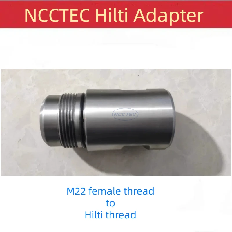 Adapter M22 Female to Hilti Thread for M22 Diamond Core Drill Machine to Use Hilti Core Drill Bits Adaptor Connector Converter