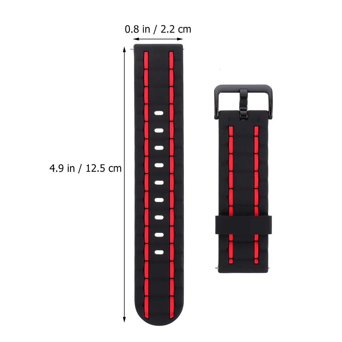 Wrist Straps Waterproof Watchbands Practical Wristband Durable Premium Silicone Accessories