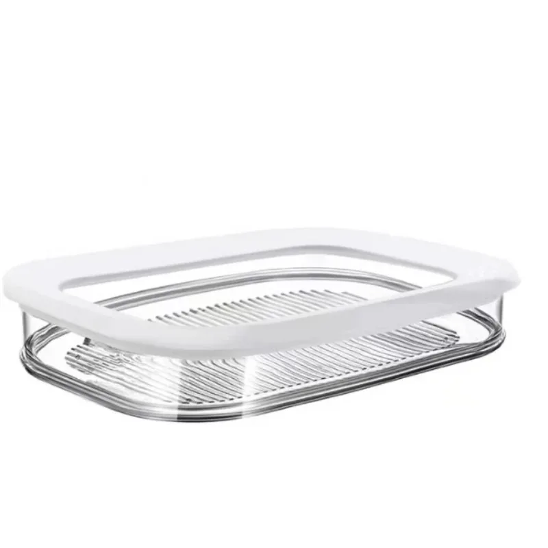 

Meat Container for Fridge Bacon Lunch Meat Container for Refrigerator Meal Prep Containers Stackable Food Storage Boxes with Lid