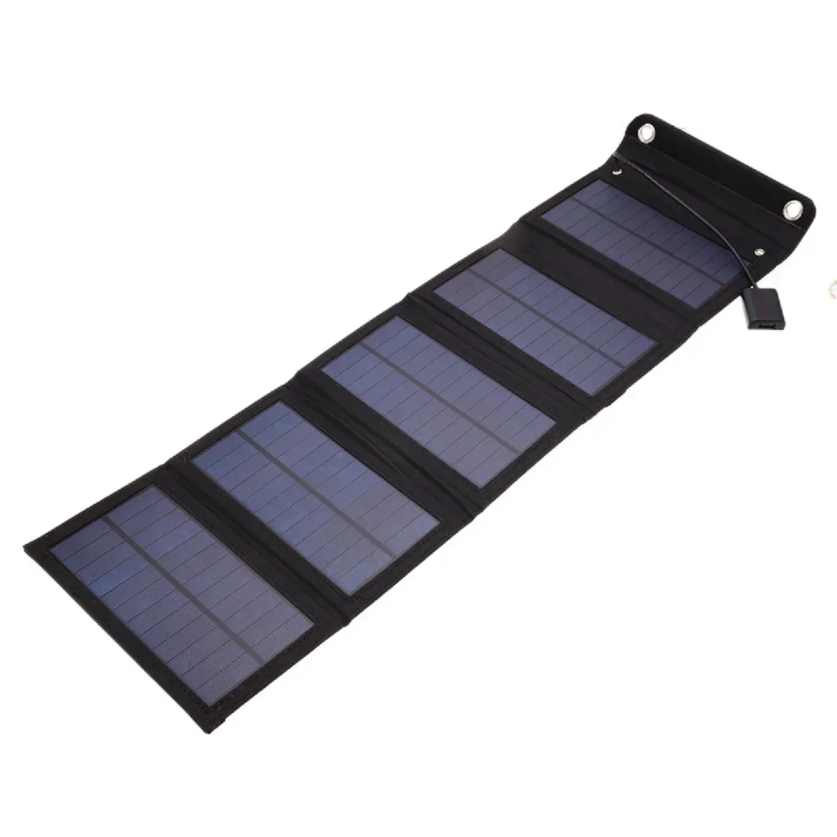 Foldable Mobile Phone and Computer Fast Charging USB 30W Waterproof Solar Panel Battery Suitable for Camping and Hiking