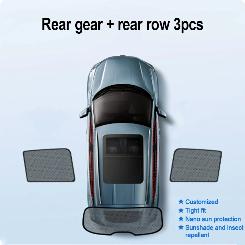 Auto Zonnescherm Voor Mercedes Benz GLE W167 2020-2024 Voorruit Gordijn Zijruit Schaduw Mesh Gordijn Protector Accessoires