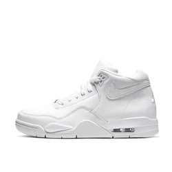 Męskie buty Nike Flight Legacy Mid Jordan 4, odporne na zużycie, codzienne buty do koszykówki z poduszką powietrzną