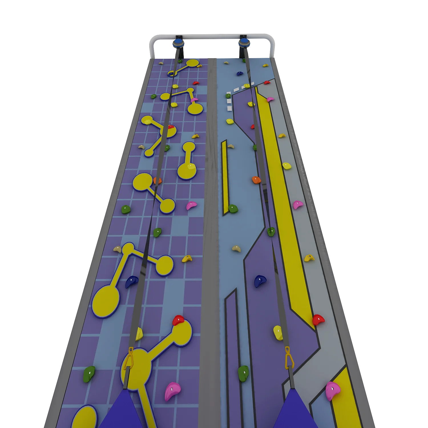 

Hot Selling Outdoor Rock Climbing Wall for Amusement Park Adventure Park School Daycare Playhouse Kids Climbing Wall for Fun