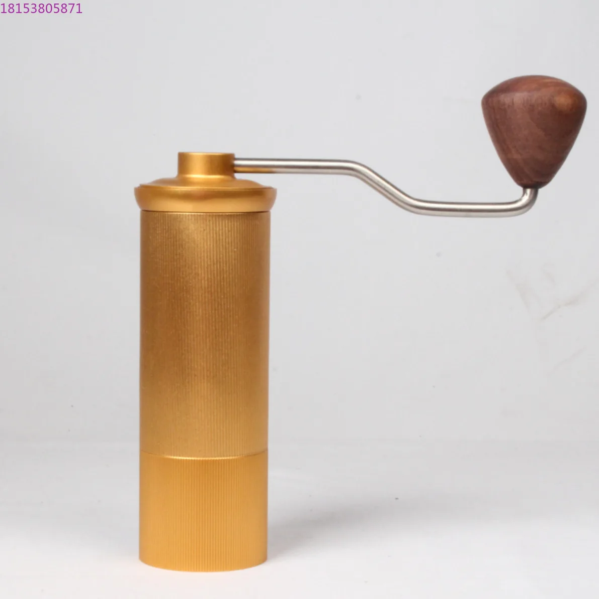 Stainless steel hand crank coffee grinder grinder household small