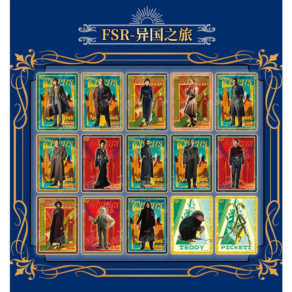 Genuine Kayou Harry Potter Collection Cards Severus Snape Draco Malfoy Exquisite and Creative Movie Peripherals Cards Toys Gifts