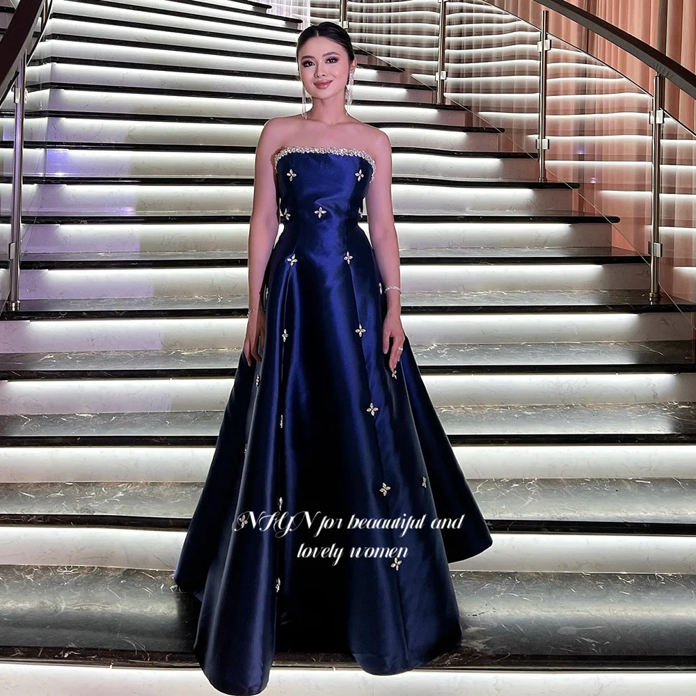 NFYN une ligne robe de bal perles pierres de cristal robe de bal robe de soirée formelle pour les femmes wyjفسات