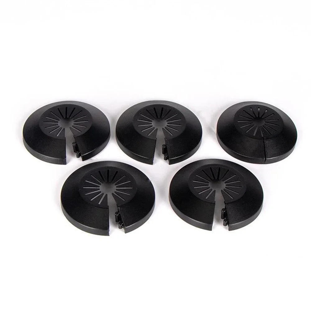 

190-220 Decorative Rosette Versatile Application Black Finish Interior Decor Style Seamless Fit Easy Installation