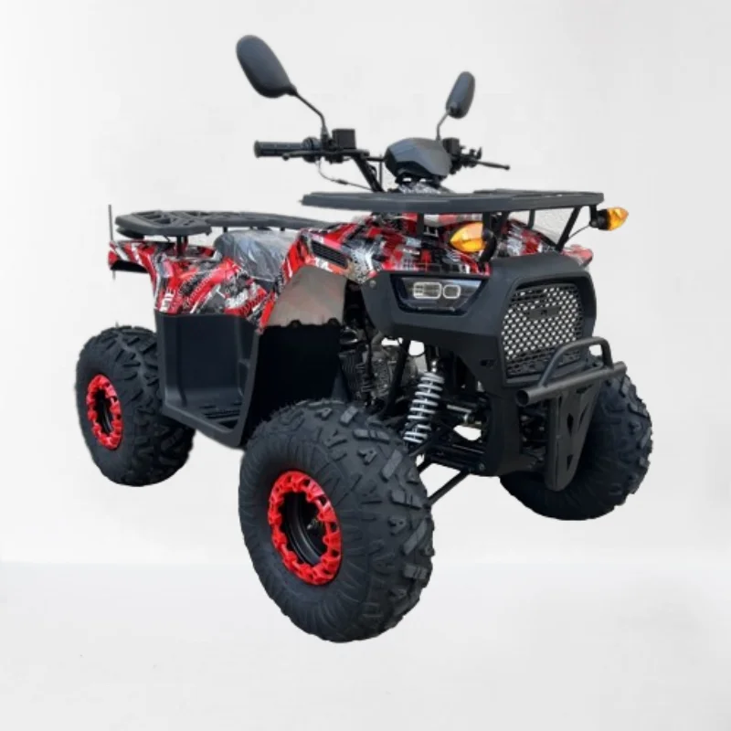 Youth and Adult Quad Bike ATV with 125cc 4-Stroke Engine Chain Drive 2WD
