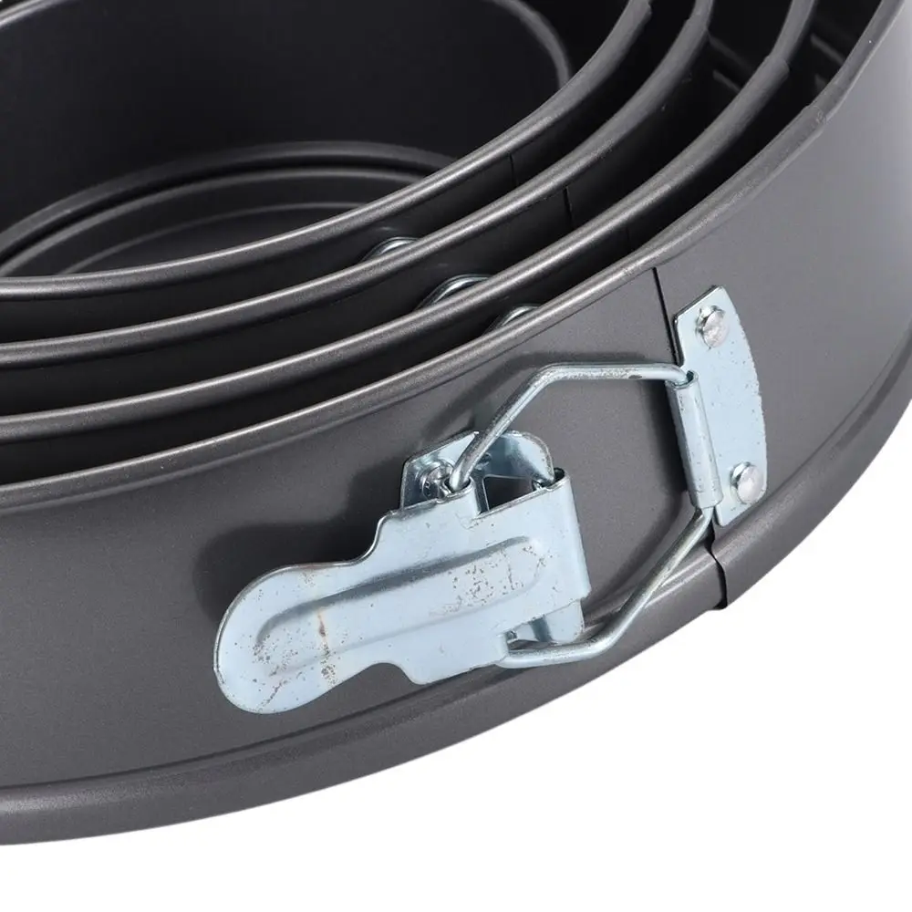 1Pcs Carbon Steel Baking Mould Leakproof with Removable Bottom Cake Baking Pan Non Stick 12/16/20/24/28cm Cake Mould