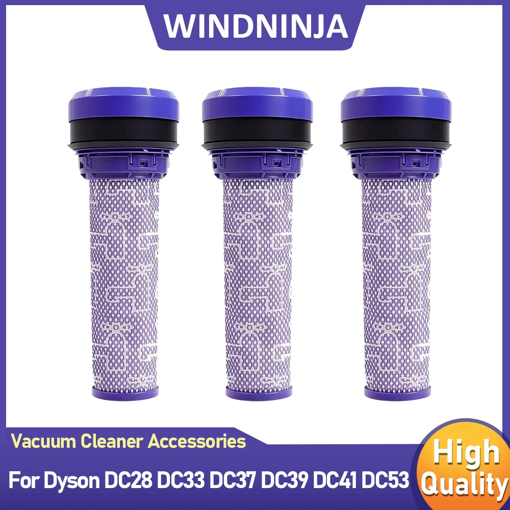Waschbares Filterzubehör passend für Dyson DC28 DC33 DC37 DC39 DC41 DC53 Staubsauger Vorfilter Filter Ersatzteile