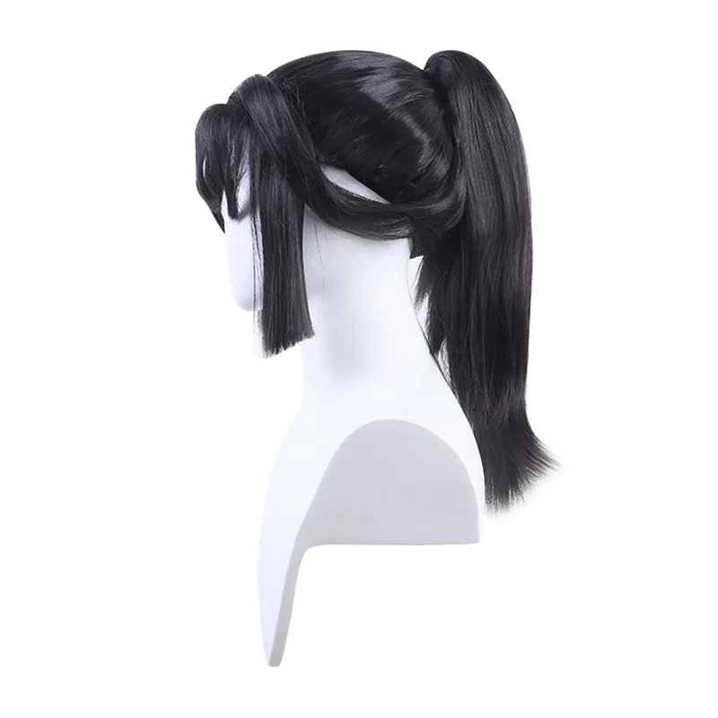 Held Karakter van eer van koningen Yunying Cosplay Pruik Mobiel spel Brandend hart Haarspeld met een tijgermondclip voor een paardenstaart