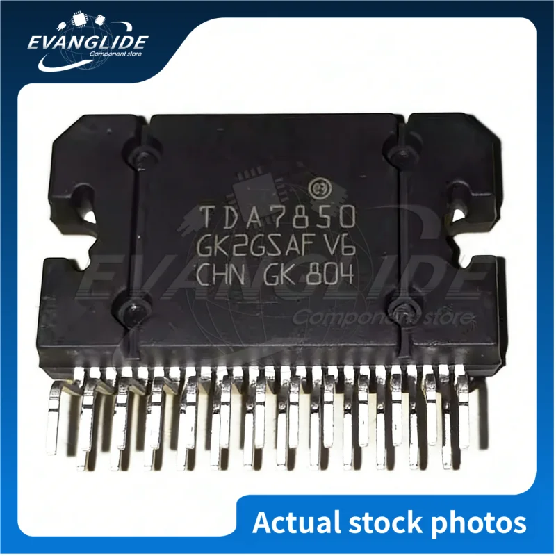 2 PCS/LOT Original & New TDA7850 4*85W BTL  Class AB HSD/Offset Detection, Standby Silent Input Car Audio Power Amplifier Chip