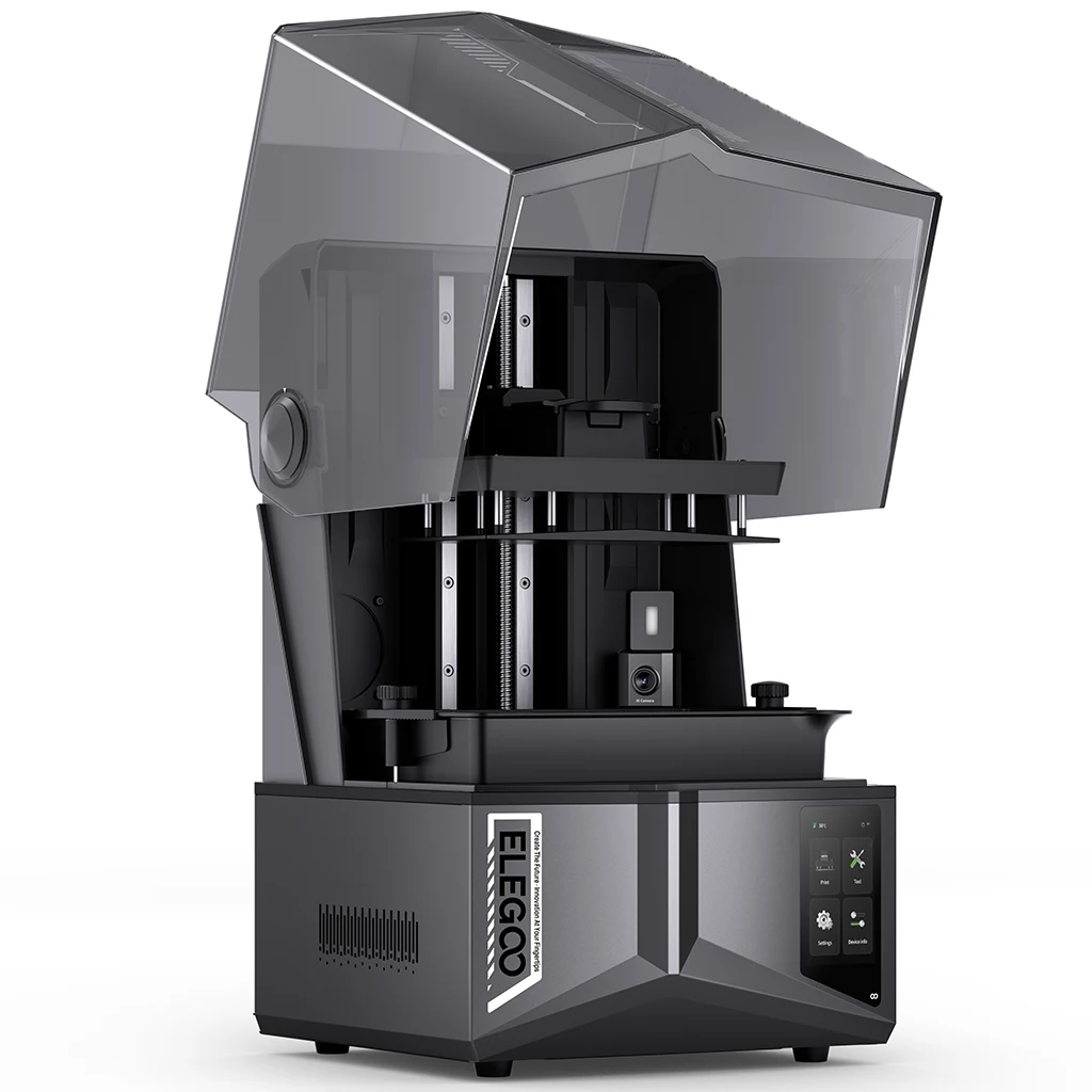 Imprimante 3D en résine ELEGOO SATURN 4 ULTRA 16K avec surveillance d'impression par IA et impression haute vitesse jusqu'à 150 mm/h, taille d'impression 212x118x220 mm