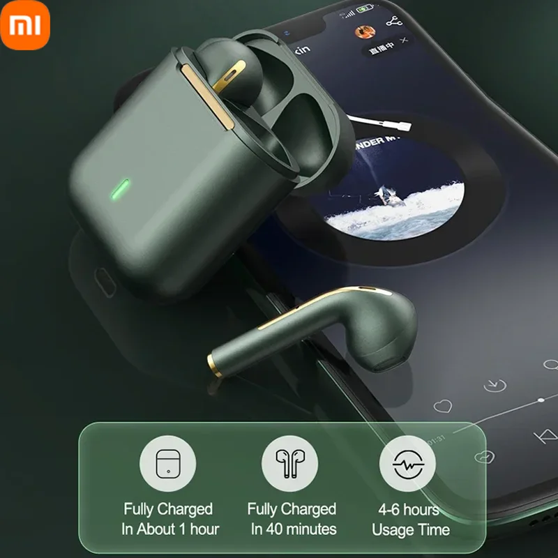 سماعات بلوتوث Xiaomi J18 بجودة صوت فائقة، أداة مساعدة للسمع منخفضة التأخير، مقاومة للماء لتقليل الضوضاء، سماعات داخل الأذن #2