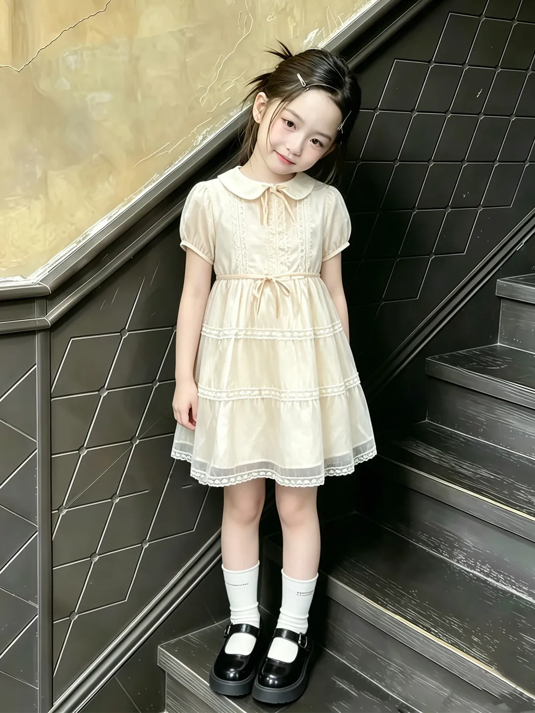 robe-de-princesse-pour-filles-vetements-pour-enfants-nouveau-style-d'ete-belle-robe-rose-pour-un-anniversaire-robe-a-manches-courtes-jupe-mi-longue