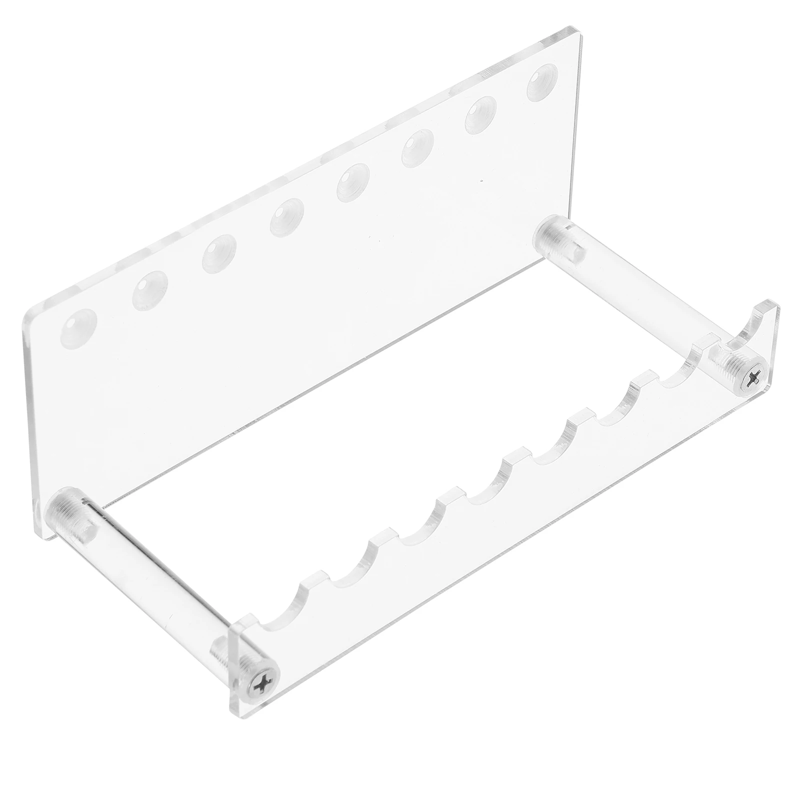 

Acrylic Pen Display Stand Multifunctional Brush Rack Organizer for Office Desk Fountain Pens Eyebrow Pencils Watercolor Brushes